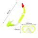 thumbnail image 3 of Snorkel Set Gafas de buceo cómodas para actividades subacuáticas Natación Amarillo Zulema Cubierta de esnórquel, 3 of 8