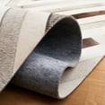 thumbnail image 5 of SAFAVIEH Studio Leather Wenona Geometric Area Rug, Grey/Brown, 8' x 10', 5 of 8