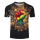 thumbnail image 3 of Tops para hombre, blusas y camisas de manga corta con cuello redondo para hombre Camisa de manga corta estampada para hombre Top/camisa de manga corta con cuello redondo Tops para hombre, 3 of 4
