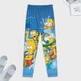thumbnail image 4 of Simpsons Men's Sleeping Pants Soft Pajama Lounge Pants Casual Sleep Pants M, 4 of 7
