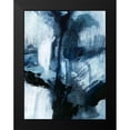 thumbnail image 2 of Barnes, Victoria 12x14 Black Modern Framed Museum Art Print Titled - Composition in Blue IV, 2 of 5