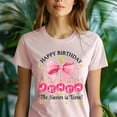 thumbnail image 5 of Happy Birthday Jesus Shirt – Pink Bow Christmas Christian T-Shirt, White, Size S, 5 of 6