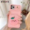 thumbnail image 1 of Funda protectora de lente de cámara de silicona líquida de dibujos animados 3D para iPhone 14 13 12 11 Pro Max MiNi X XR XS 7 8 Plus SE funda trasera suave Tan Jianjun unisex, 1 of 2