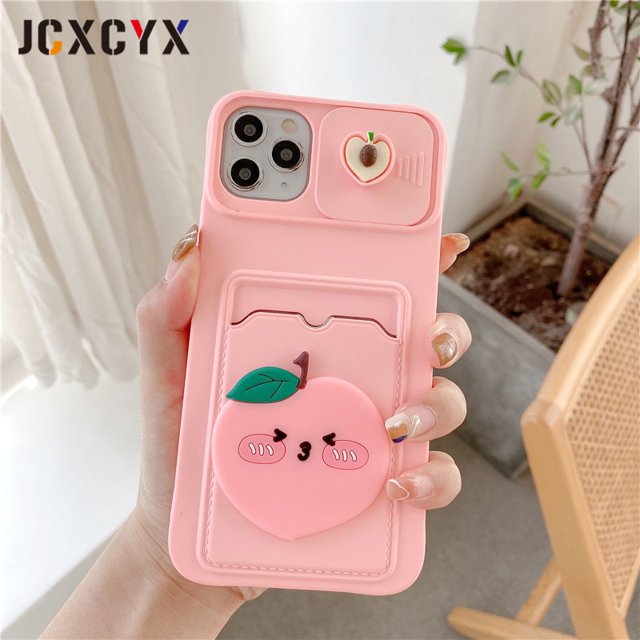 Funda protectora de lente de cámara de silicona líquida de dibujos animados 3D para iPhone 14 13 12 11 Pro Max MiNi X XR XS 7 8 Plus SE funda trasera suave Tan Jianjun unisex