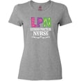 thumbnail image 3 of Inktastic Licensed Practical Nurse LPN Women's T-Shirt, 3 of 5