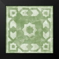 thumbnail image 2 of Saunders, Alonzo 15x15 Black Modern Framed Museum Art Print Titled - Green Tile Light 2, 2 of 5