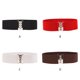 thumbnail image 5 of Jumpingount Abajo abrigo cintura resistente al desgaste abajo chaqueta cinturón elástico decorativo abrochado cintura, negro Accesorios de disfraces een, 5 of 6