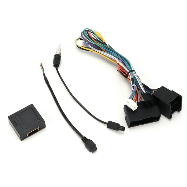 Conector de arnés de audio, 3 piezas, conector de arnés de cable de cableado de audio para automóvil, conector de arnés de audio True Excellence