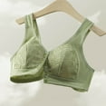 thumbnail image 4 of Cathalem Comfortable Bras for Women Push Up Bra, No-Poke Push-Up Bra, Moderate Coverage, Convertible T-Shirt Bra(Green,40), 4 of 4