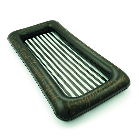 Fun Express 5QT Inflatable Ice Chest Cooler "Congrats Grad" Buffet Beverage