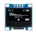 thumbnail image 1 of Pantalla Micro Breakout 4 pines DC 33-5V blanco/azul/amarillo azul SSD1306 para Arduino, 1 of 9
