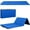 Blue, variant on SEEKOL 4x8 FT Folding Gym Mat 2 Inch Thick, High Density Exercise Fitness Mat for Home Gym Flooring, Multi-Purpose Tumbling Gymnastics Mat.Black