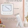 thumbnail image 5 of Digital Hygrometer Indoor Thermometer, Room Thermometer Humidity Gauge with Air Comfortable Icon, High Accuracy Temperature Humidity Monitor with Back, 5 of 5