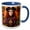 Blue/White, variant on 3drose, Pirate Steampunk Ai Generated Art, 11oz Mug