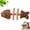 C, variant on Catnip & Silvervine Chew, Natural Fishbone Teeth Cleaning Stick, Durable Cat Chew Toy for Indoor Cats and Kittens