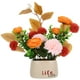 thumbnail image 1 of Flor Artificial realista en maceta, decoración de flores en maceta pequeña de escritorio, modelo de bonsái falso, 1 of 5