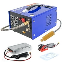 NUOGE Pcp Air Compressor Copper 12V DC or 110V/220V AC 4500Psi 0.3 Gal