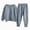 T273-Light Blue, variant on NOLDARES Little Boys Clothes Toddler Boys 2PCS Sweatshirt Outfits Set Boys Long Sleeve Top Pants Set(T273-Dark Blue)