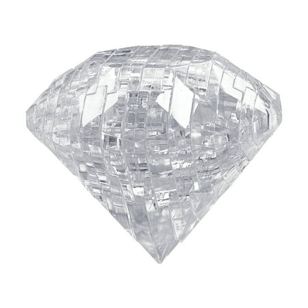 UPC: 0689623210050 | AreYouGame.com 3D Crystal Puzzle – Diamond: 43 Pieces
