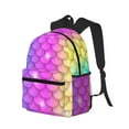 thumbnail image 2 of Fotbe Rainbow Scales2 Lightweight Casual Laptop Backpack for Men and Women, Daily use Waterproof backpack, Backpack for College, 2 of 8