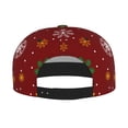 thumbnail image 2 of Hirioo Merry Christmas for Baseball Cap Men Cap Flat Brim for Men Women Teens Adjustable Baseball Cap, 2 of 7