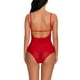 thumbnail image 5 of Mujer Encantadora Body Lencería Ropa interior de encaje Perspectiva Ropa de dormir, Rojo, XL Methold XX000205-11, 5 of 7