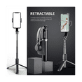thumbnail image 6 of Gimbal Stabilizer Selfie Stick Foldable Wireless Tripod with Bluetooth Shutter Monopod for IOS Android, 6 of 8