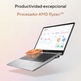 thumbnail image 3 of Laptop ASUS ExpertBook P1 14" FHD Ryzen 5 150 16GB 512GB SSD Windows 11 Pro Wi-Fi 6 Misty Grey - Español, 3 of 8