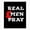 1pcs, variant on Real Men Pray Hard Sticker
