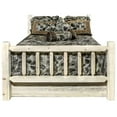 thumbnail image 2 of Homestead Collection Queen Bed w/ Storage, Clear Lacquer Finish, 2 of 5