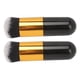 thumbnail image 4 of Brocha cosmética regordeta dorada negra, 2 piezas Brocha de maquillaje regordeta Brocha de maquillaje regordeta sintética Brocha cosmética regordeta Tecnología innovadora, 4 of 8