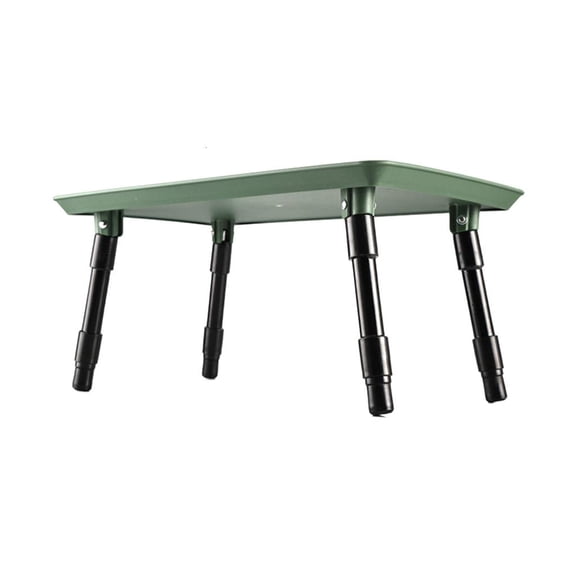 MOMOJIA Outdoor Portable Folding Table Adjustable Height Picnics Tables Easy to Install