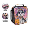 thumbnail image 2 of 10.5X9.5in Square Insulated Lunch Bag Leak-proof Lunch Box for Outdoor Work Picnic Halloween Decoration Husky, 2 of 6