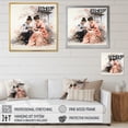 thumbnail image 4 of Designart "Beauty Asian Painting V" Asian Floater Framed Wall Art Print, 4 of 7