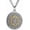 Silver &Gold, variant on Seal of Solomon Necklace for Men Stainless Steel Retro Hexagram Star of David Necklace Talisman Pendant Jewelry Gift
