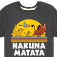 thumbnail image 3 of The Lion King - Hakuna Matata - Sunshine - Toddler & Youth Short Sleeve Graphic T-Shirt, 3 of 5