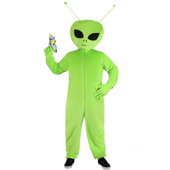 Plus Size Oversized Alien Costume for Men