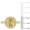thumbnail image 2 of Everly Women's Citrine Yellow Gold Plated Ring, 2 of 6