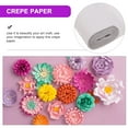 thumbnail image 2 of Miangastore 1 Roll Crepe Paper for Making Paper Flowers Gift Wrapping Floral Artwork Wedding Decor, 2 of 9