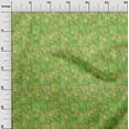 thumbnail image 2 of oneOone Velvet Green Fabric Batik Sewing Craft Projects Fabric Prints By Yard 58 Inch Wide, 2 of 5