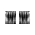 thumbnail image 1 of Plaid Kitchen Art Curtain Curtains Window Drapery Modern Minimalist Style Simple Fashion Home Decoration Valance, 1 of 5