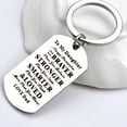 thumbnail image 2 of Miyuadkai Keychains Clearance Titanium Steel Keychain For her's Day Gift Birthday Present Stainless Keychai jewelry A, 2 of 2