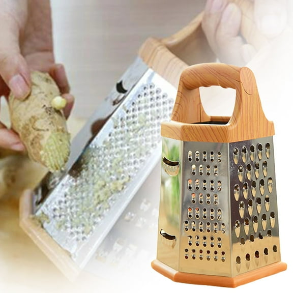 Clearance Peeler under $10,Stainless 6 Planing Multifunctional Vegetable Grater Hand Food Grater Vegetable Shders Tumbling Shder Grater Bowl For Kitchen Food Grater Hand Lettuce Head Holder Table