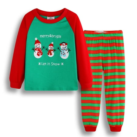 

Gai Girls Christmas Pajamas Toddler Boys Children Holiday Pajamas Set Winter Pajamas Kids Clothes Christmas 25—130/7T