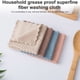 thumbnail image 3 of Paño de limpieza Hogar Cocina Contador Fregadero Plato Lavado Paño Microfibra Agua Absorción Rag, Rosa, 1pc Dido Hogar, 3 of 6