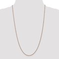 thumbnail image 3 of 14K Or Rose Solide Homard Griffe Fermeture 1,7 Mm Ropa Chaîne Collier 20 Pouces Bijoux Cadeaux pour les Femmes, 3 of 4