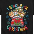 thumbnail image 3 of Paw Patrol - I Brake For Christmas Short Sleeve Graphic T-Shirt, 3 of 6