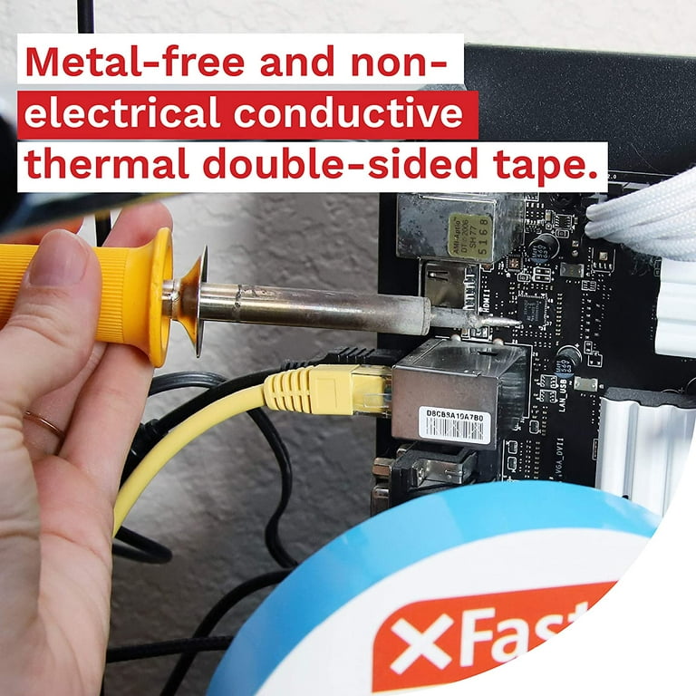 XFasten Thermal Tape, Double Sided Adhesive Tape for Electrical