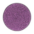 thumbnail image 1 of Universal Bling Rhinestone Car Cup Holder Insert Shockproof Silicone Drink Pad Auto Interior Accessory, 1 of 4
