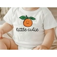 thumbnail image 2 of Little cutie Orange Baby Bodysuit ,Funny New Born New Parent Baby Onesie®, New Mom Gift, Baby Shower Gift , Short Sleeve Tee Bella, 2 of 9